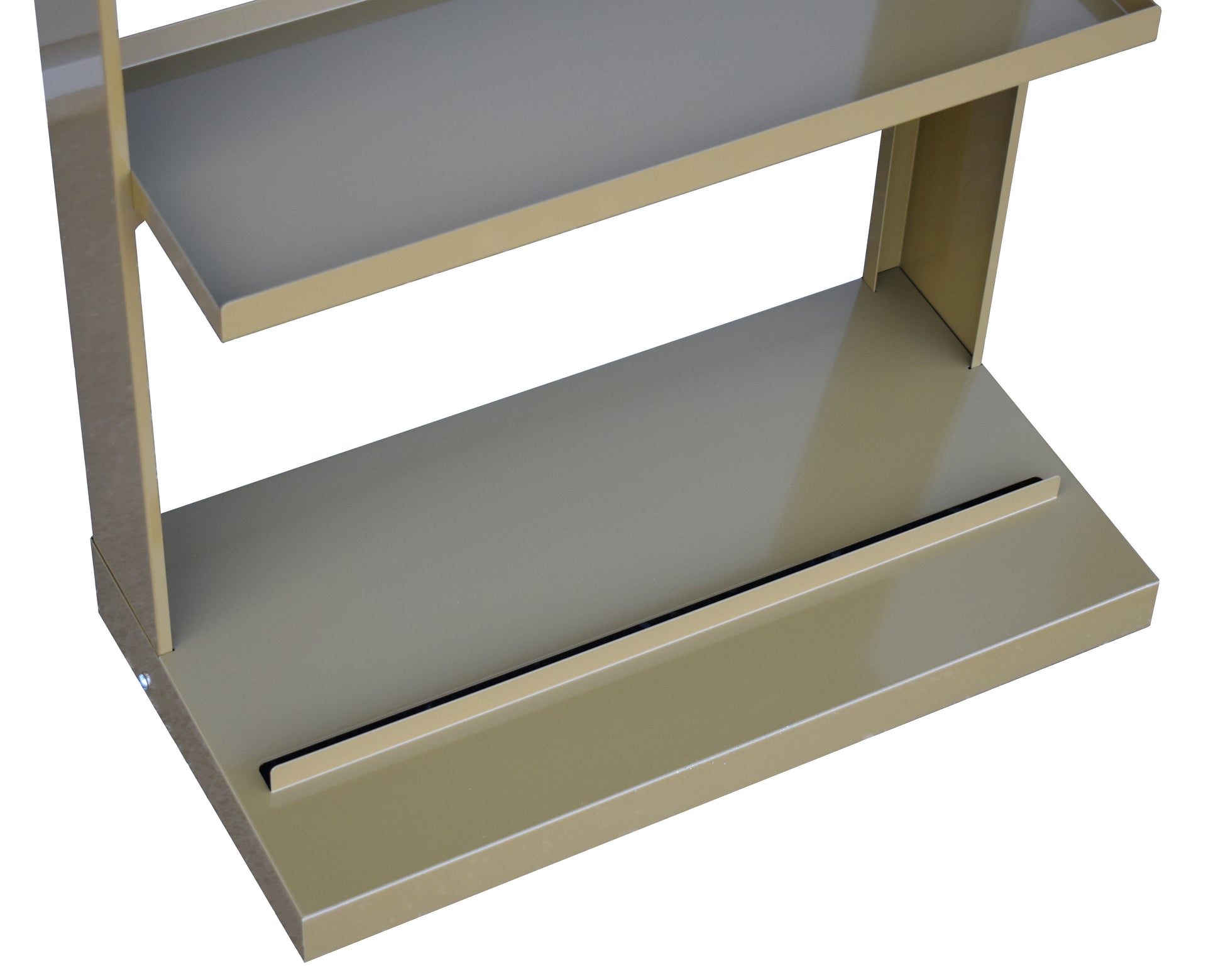 retail display stand gold